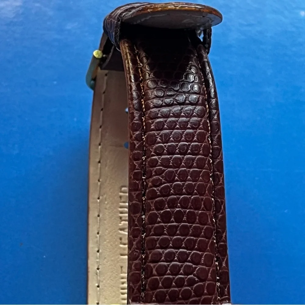 Timex Vintage Sprite Tigers Eye Face Date Manual Watch